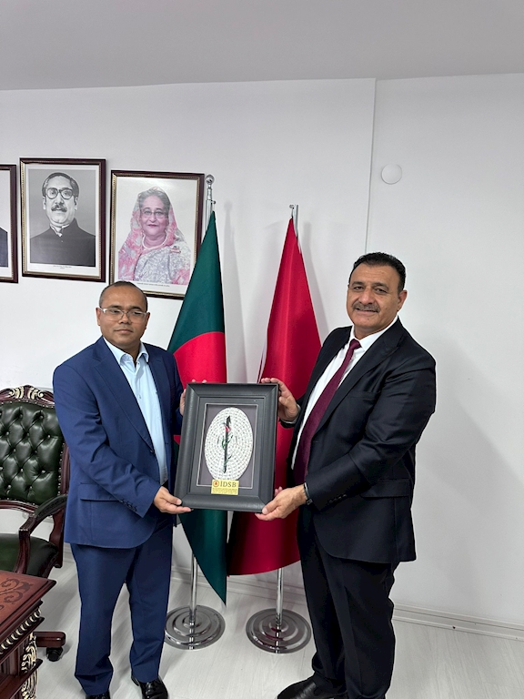 İDSB'den Bangladeş konsolosluğuna ziyaret
