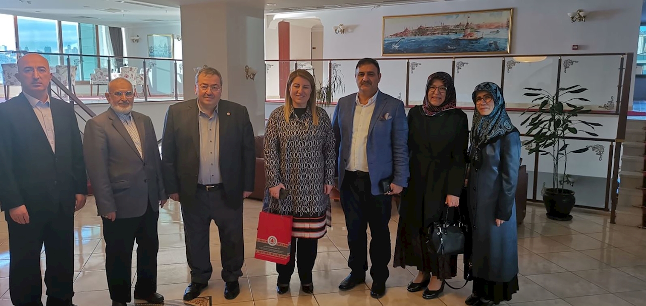 Meeting with Mrs. Zehra Zümrüt Selçuk, Minister of Family, Labor and Social Services
