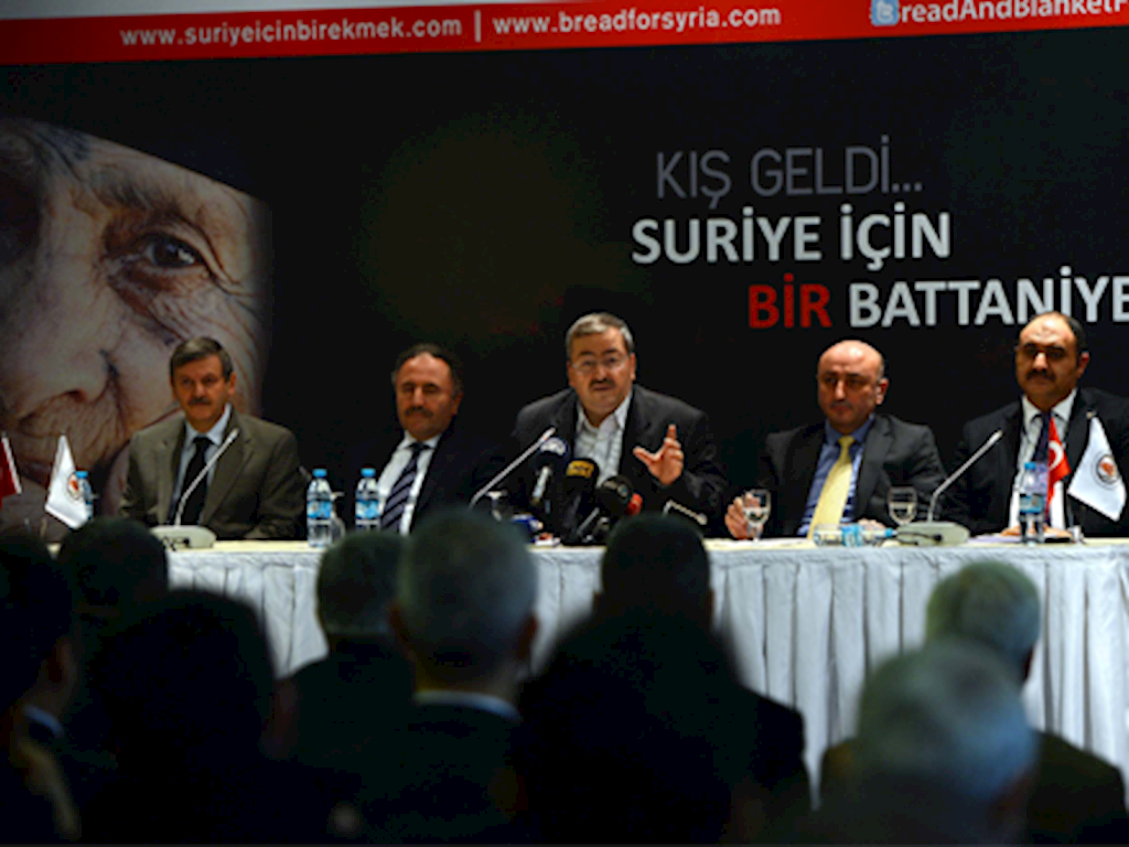 “Suriye İçin Bir Ekmek Bir Battaniye” Uluslararası Yardım Kampanyası